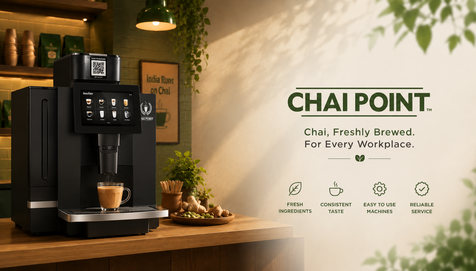Chai Point Tea and Coffee Machine