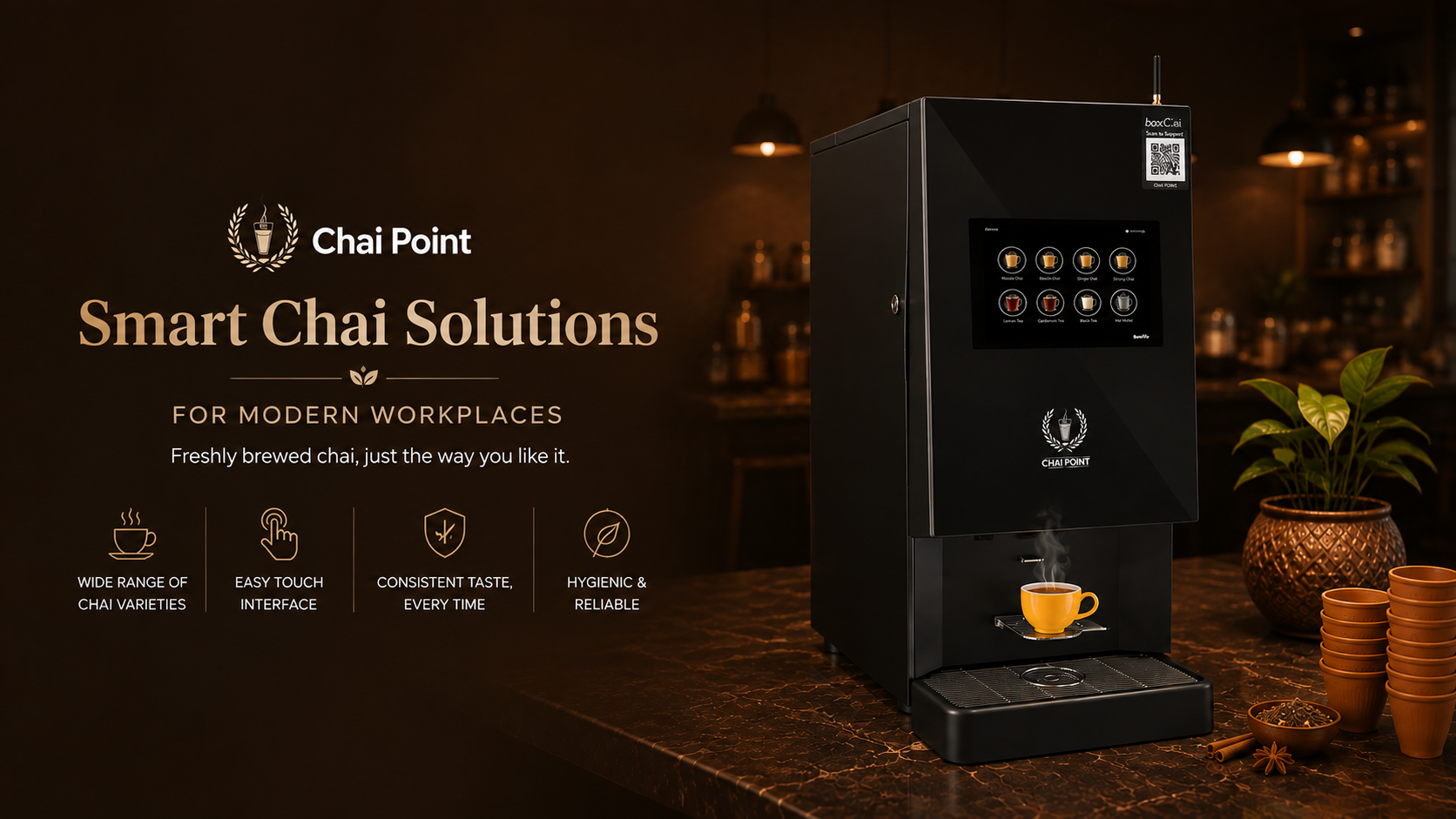 Chai Point Tea and Coffee Machine