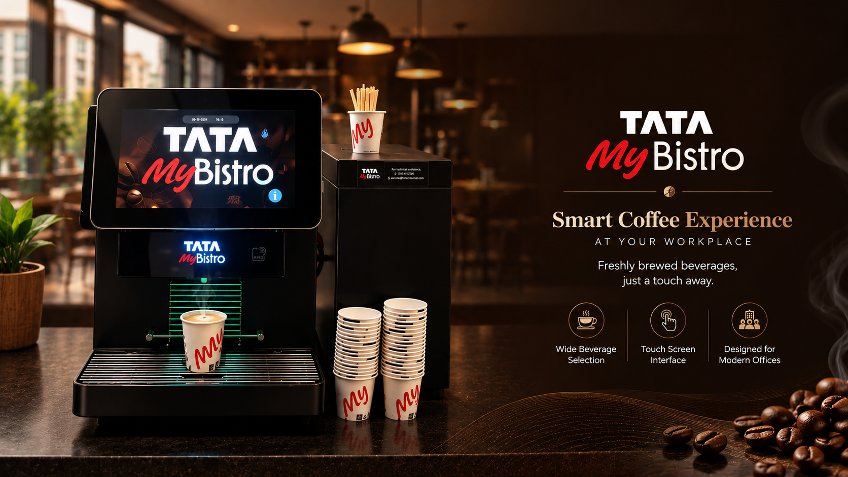 Tata Mybistro Coffee Machine