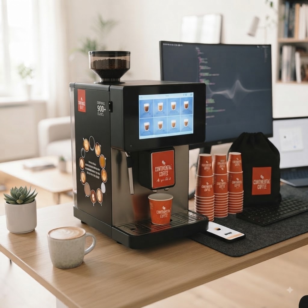 Continental Bean To Cup Machine