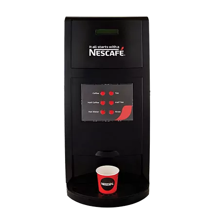 NESCAFE tea and coffee vending machines 